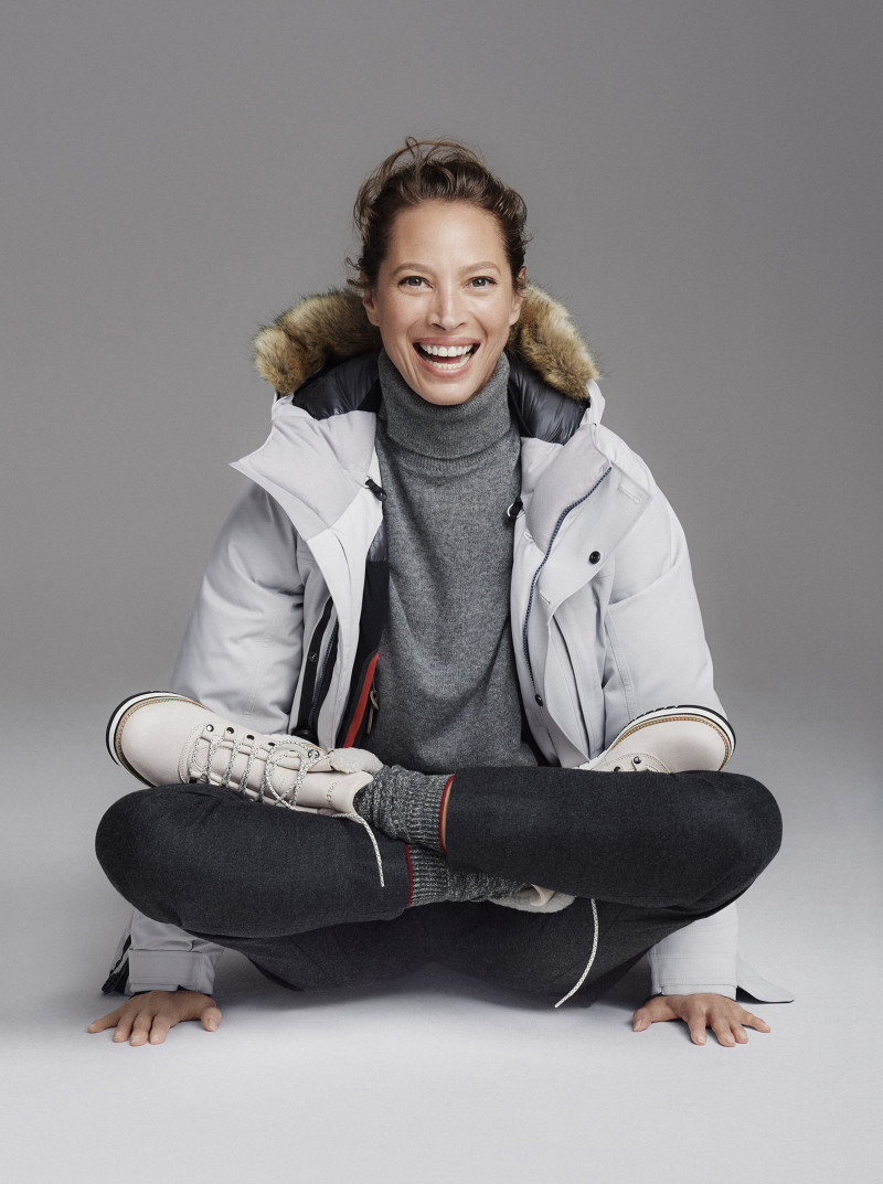 Christy Turlington featured in  the Cole Haan advertisement for Spring/Summer 2018