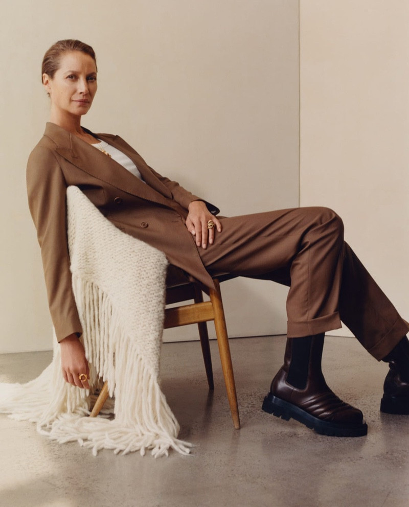 Christy Turlington featured in  the Matches Fashion advertisement for Autumn/Winter 2019