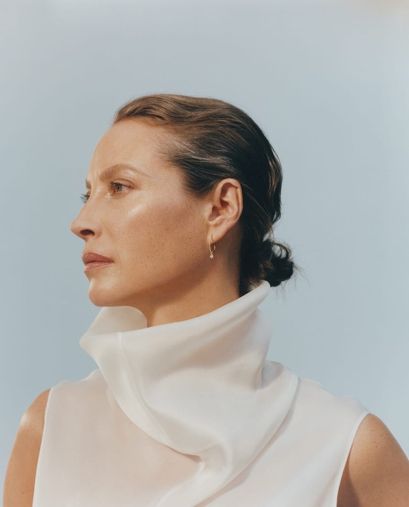 Christy Turlington featured in  the Matches Fashion advertisement for Autumn/Winter 2019