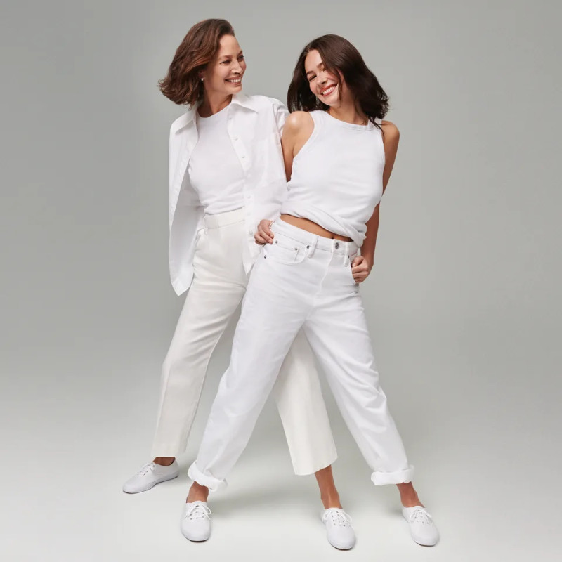 Christy Turlington featured in  the Keds advertisement for Spring/Summer 2024