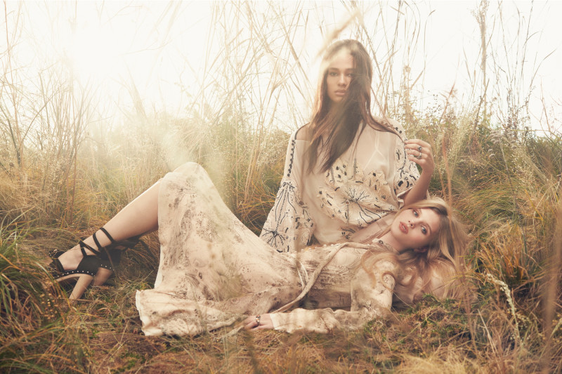 Ida Heiner featured in  the Zara Studio Collection - Spirited Romance advertisement for Spring/Summer 2023