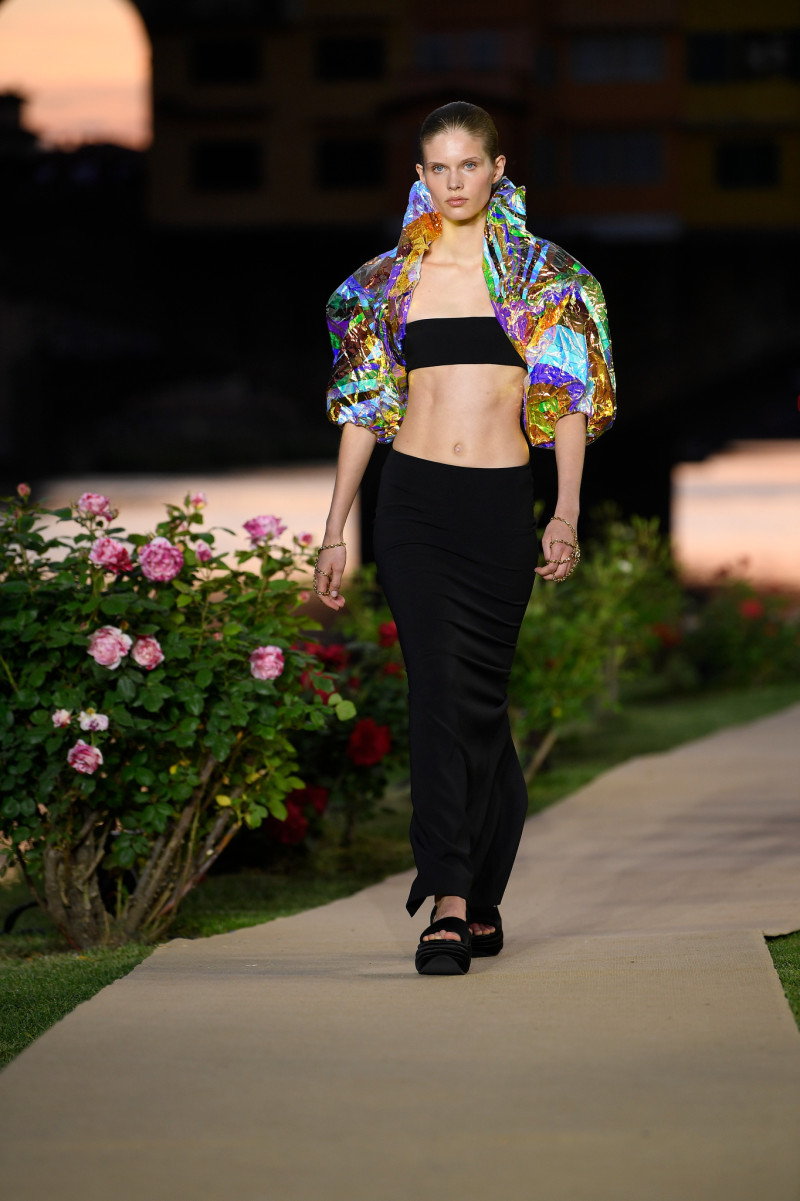 Ida Heiner featured in  the Pucci fashion show for Spring/Summer 2023