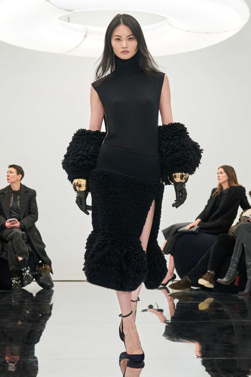 Alaia La Robe Spirale fashion show for Fall 2024