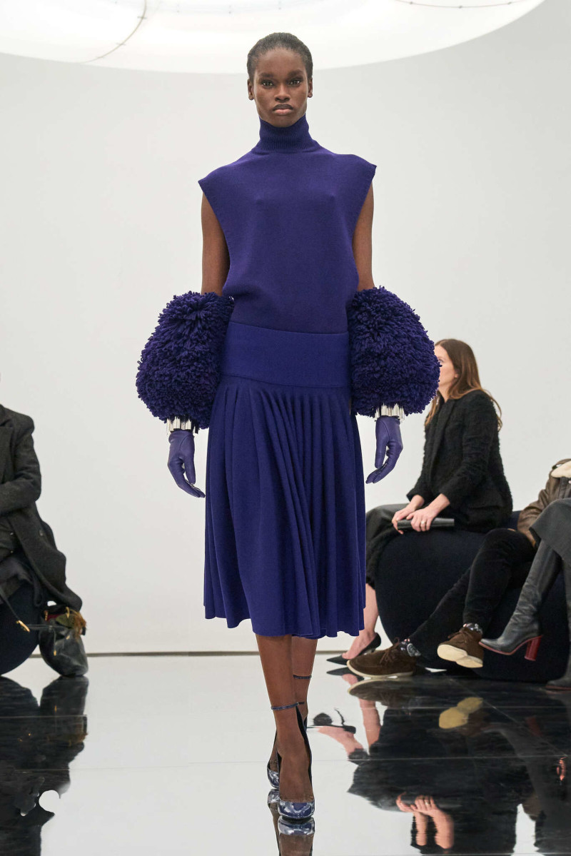 Alaia La Robe Spirale fashion show for Fall 2024