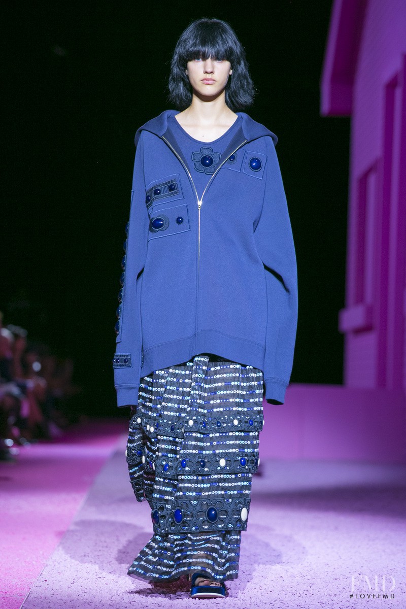 Maggie Jablonski featured in  the Marc Jacobs fashion show for Spring/Summer 2015