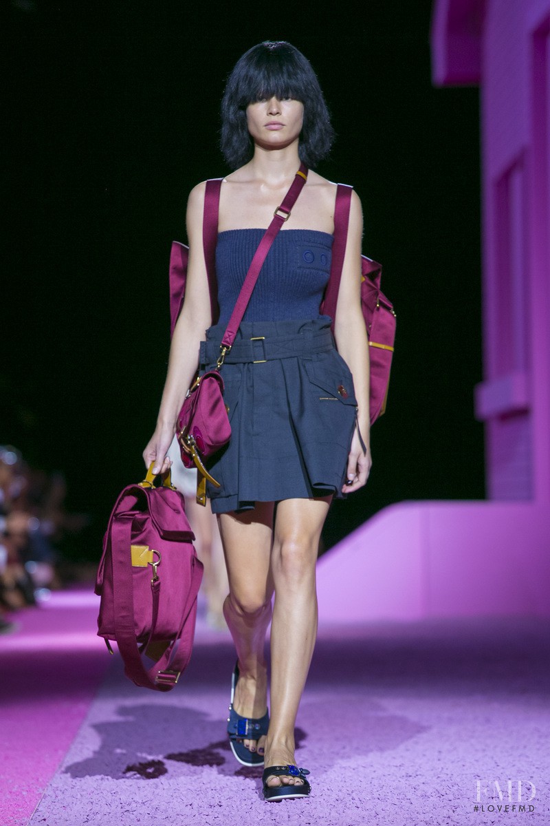 Anna Ewers featured in  the Marc Jacobs fashion show for Spring/Summer 2015
