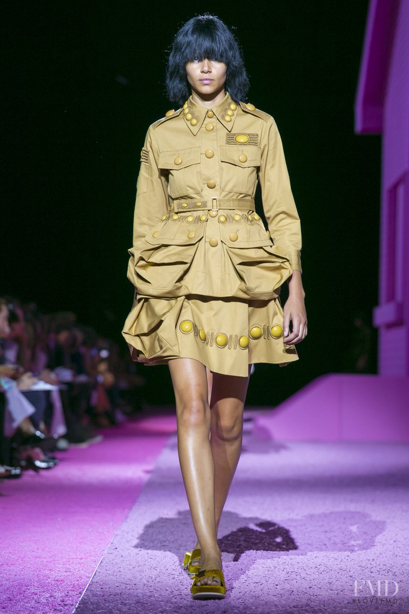Binx Walton featured in  the Marc Jacobs fashion show for Spring/Summer 2015
