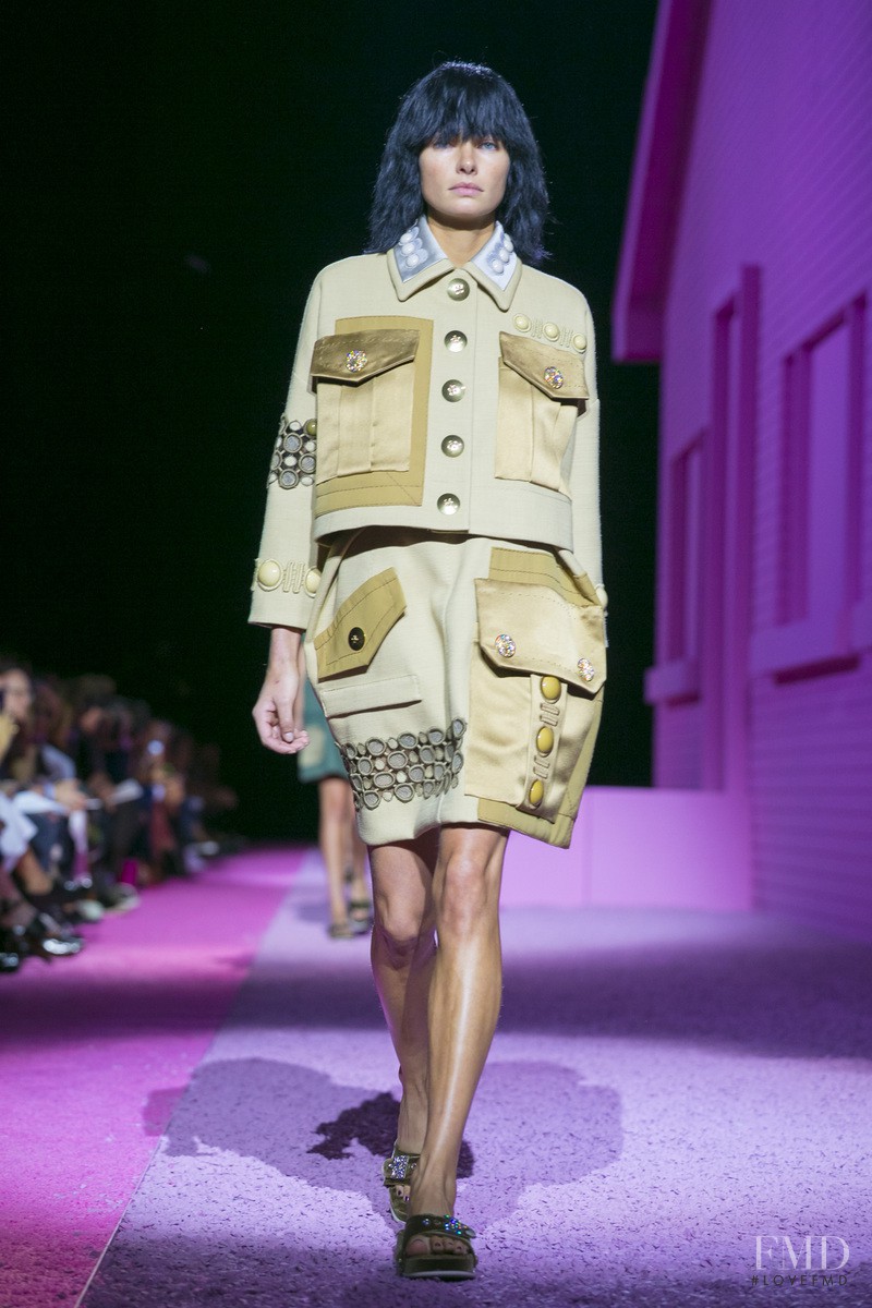 Jessica Hart featured in  the Marc Jacobs fashion show for Spring/Summer 2015