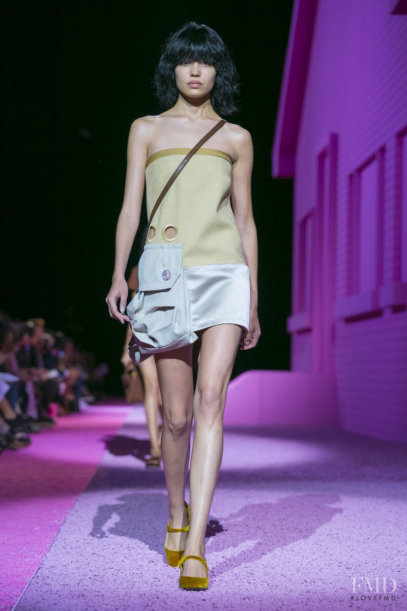 Irina Sharipova featured in  the Marc Jacobs fashion show for Spring/Summer 2015