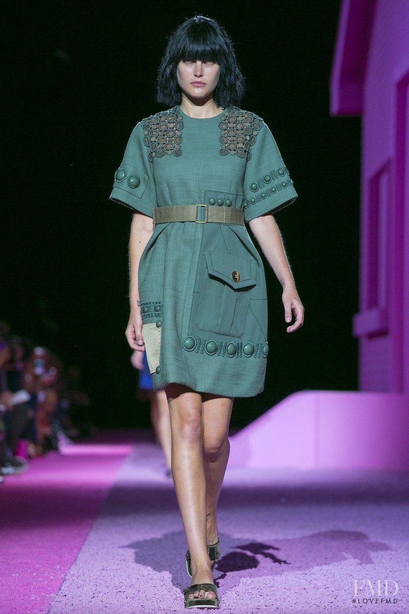Catherine McNeil featured in  the Marc Jacobs fashion show for Spring/Summer 2015