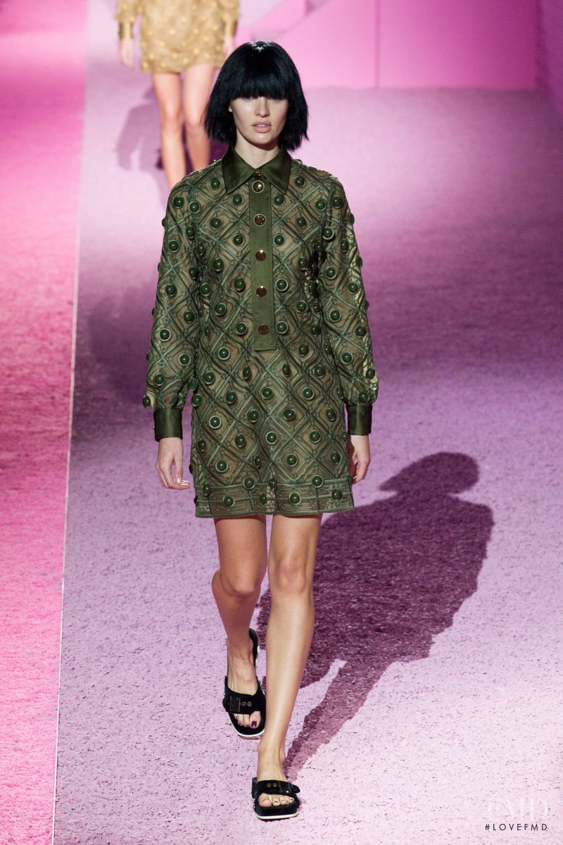Candice Swanepoel featured in  the Marc Jacobs fashion show for Spring/Summer 2015