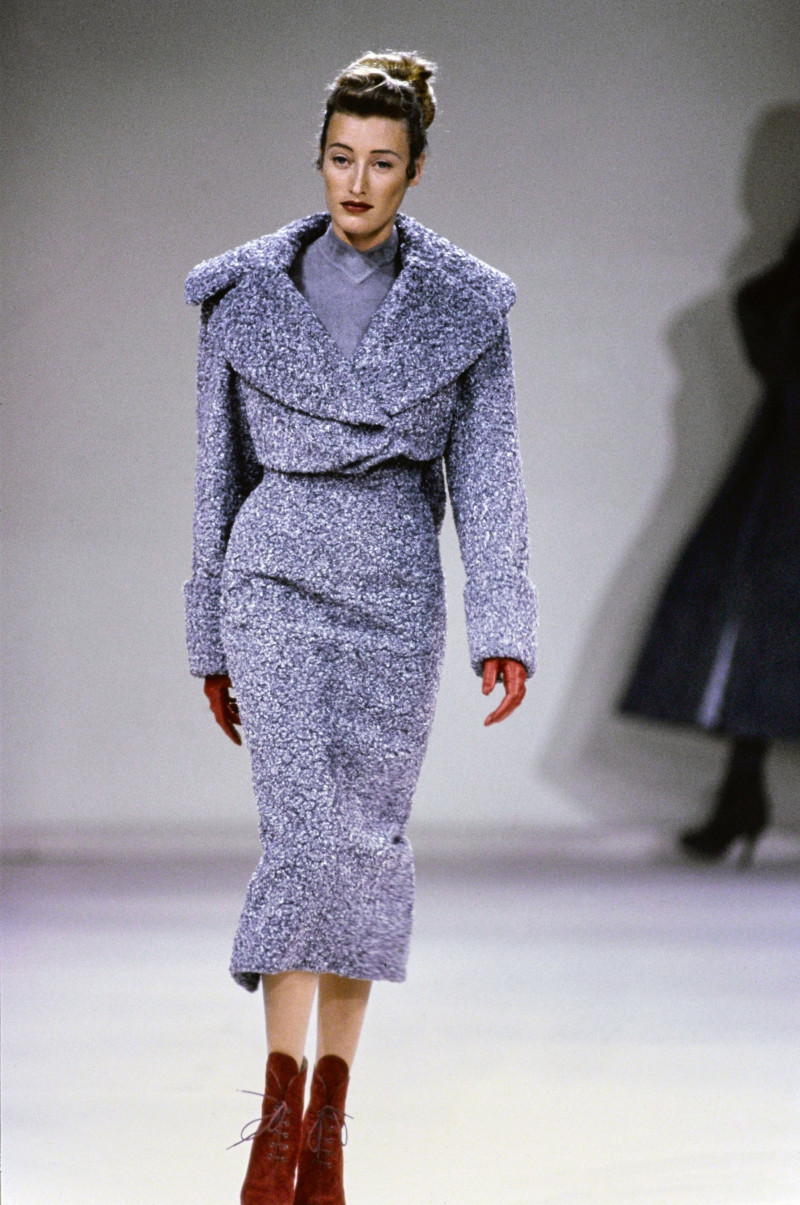 Marie Sophie Wilson-Carr featured in  the Alaia fashion show for Autumn/Winter 1991