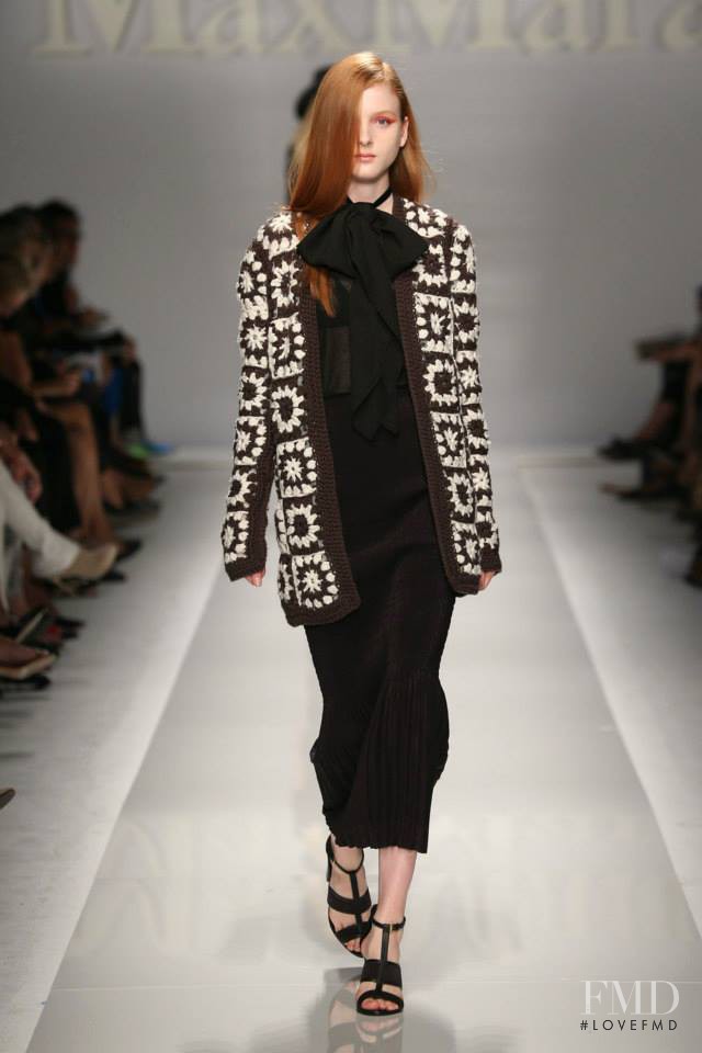 Madison Stubbington featured in  the Max Mara fashion show for Spring/Summer 2015