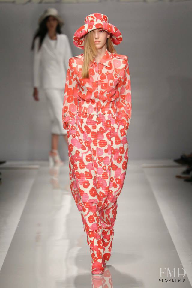Ella Richards featured in  the Max Mara fashion show for Spring/Summer 2015