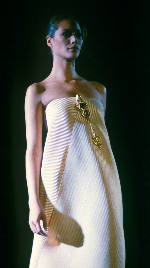 Christy Turlington featured in  the Gianfranco Ferré fashion show for Spring/Summer 1994