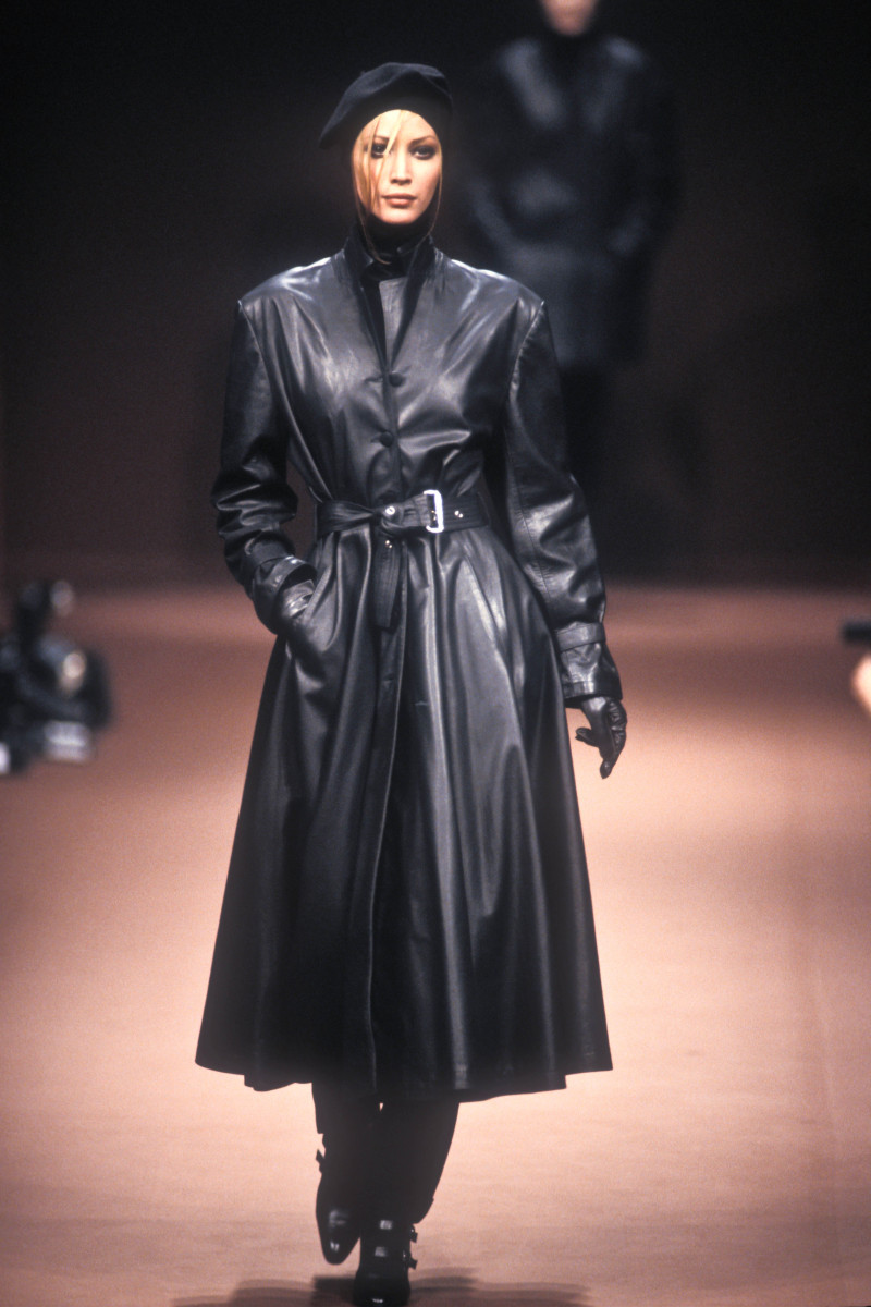 Christy Turlington featured in  the Michel Klein fashion show for Autumn/Winter 1992