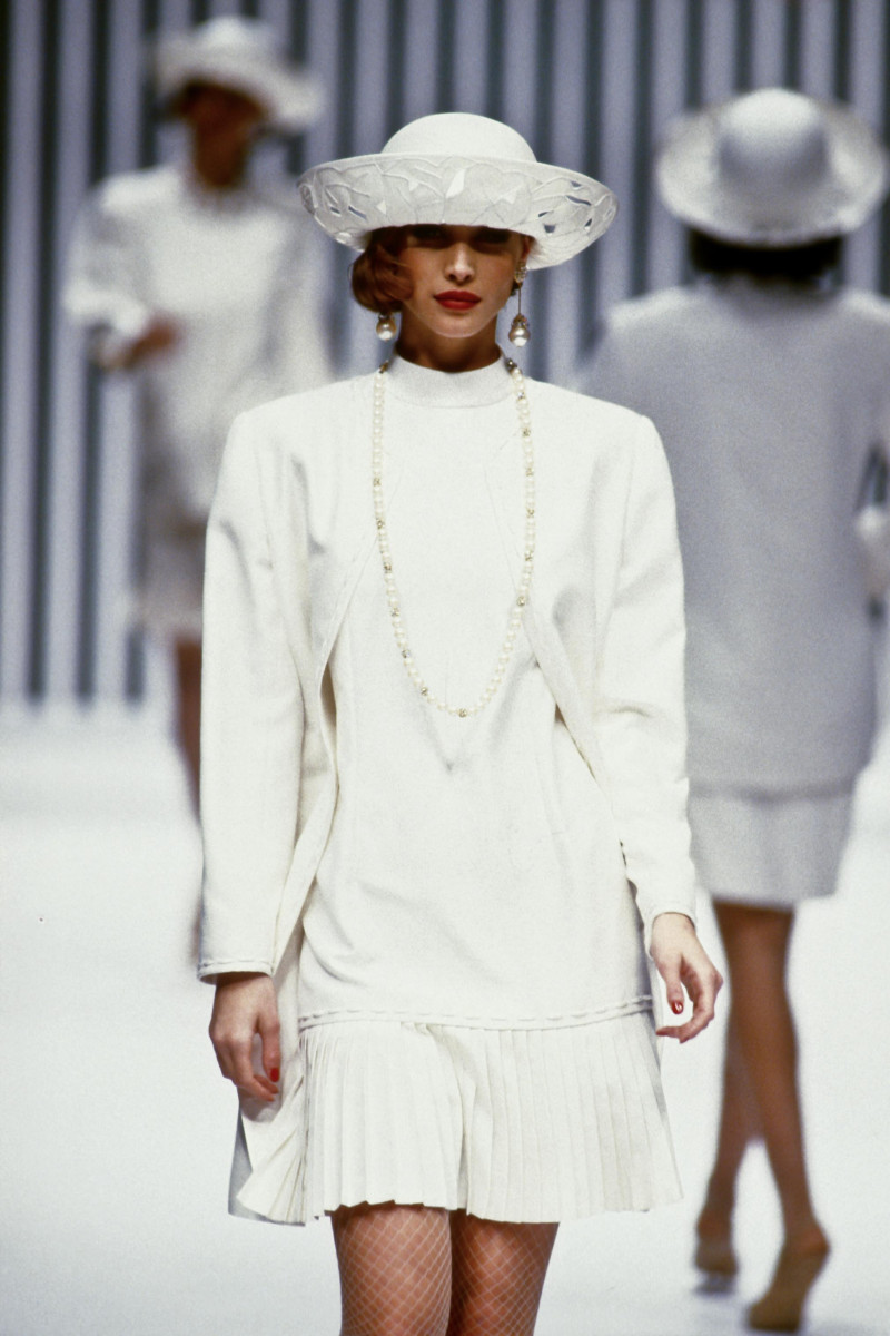 Christy Turlington featured in  the Valentino Couture fashion show for Spring/Summer 1992