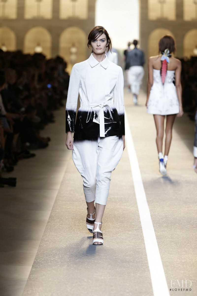 Sam Rollinson featured in  the Fendi fashion show for Spring/Summer 2015