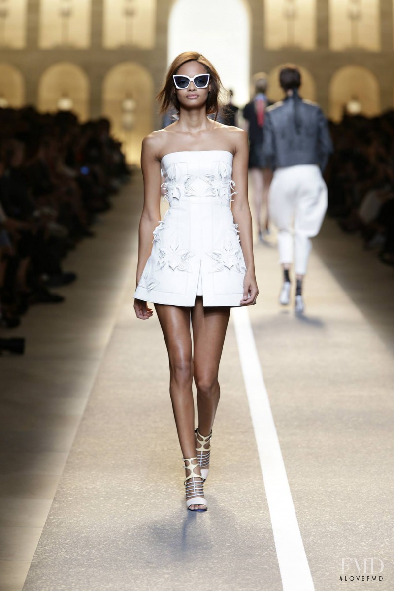 Malaika Firth featured in  the Fendi fashion show for Spring/Summer 2015