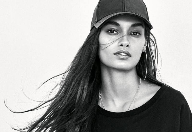 Gizele Oliveira featured in  the H&M advertisement for Autumn/Winter 2015