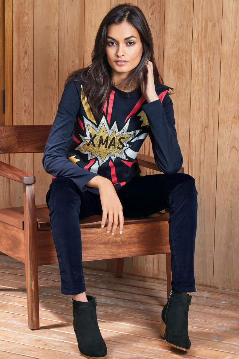 Gizele Oliveira featured in  the Next catalogue for Winter 2016