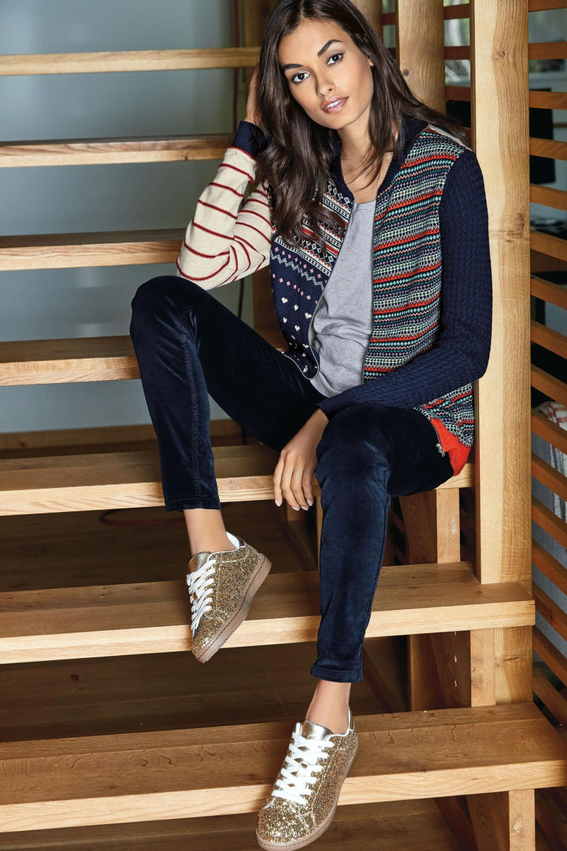 Gizele Oliveira featured in  the Next catalogue for Winter 2016