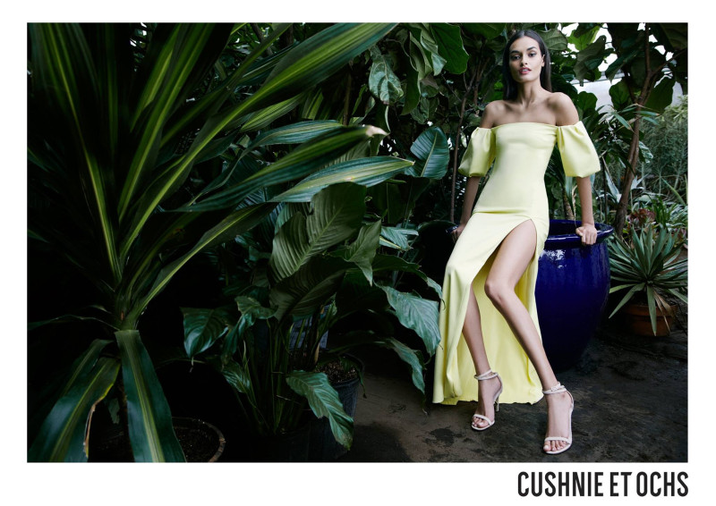 Gizele Oliveira featured in  the Cushnie Et Ochs advertisement for Spring/Summer 2018