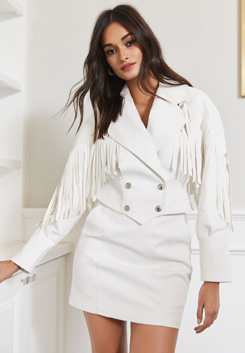 Gizele Oliveira featured in  the REVOLVE advertisement for Winter 2019