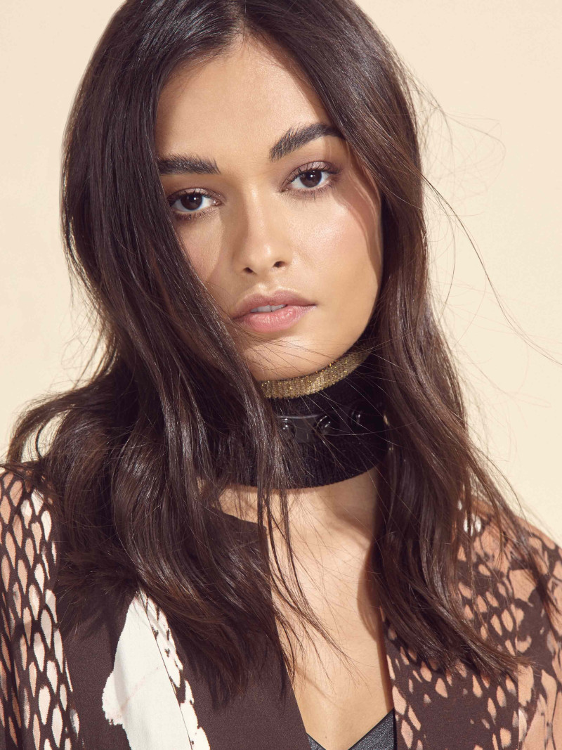 Gizele Oliveira featured in  the Animale advertisement for Autumn/Winter 2020