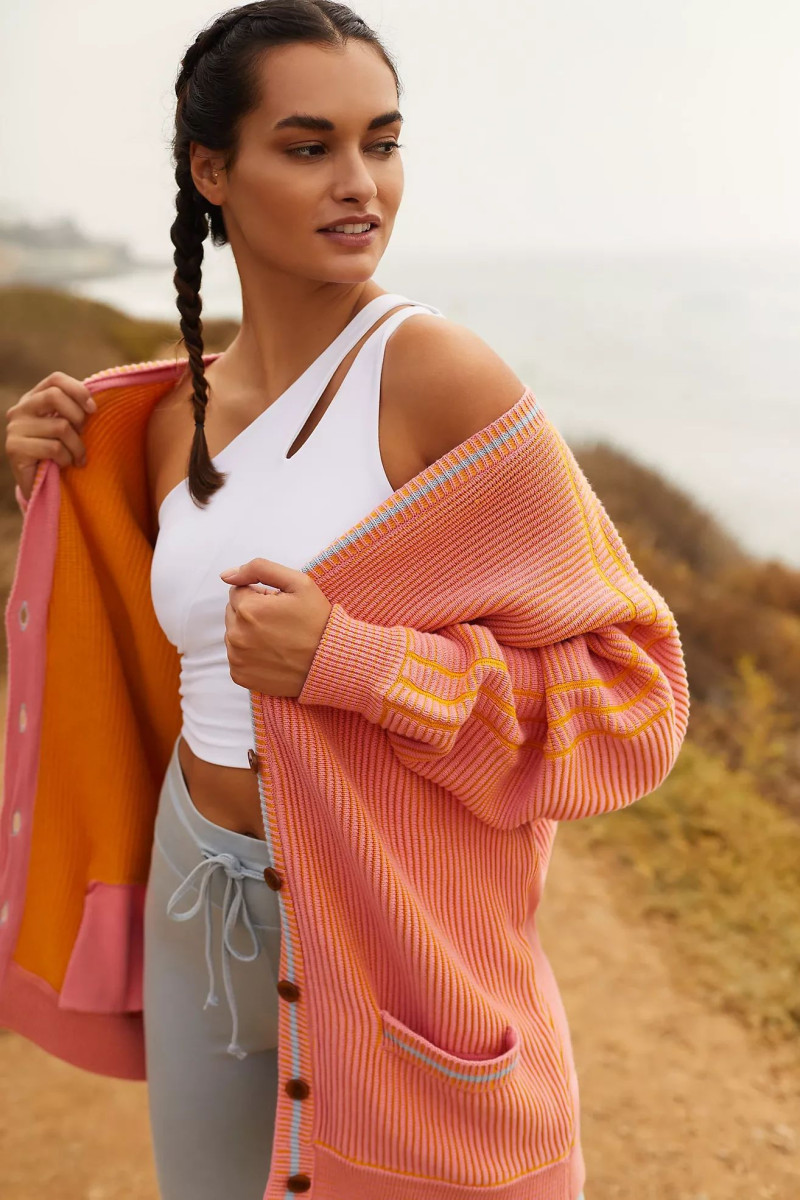 Gizele Oliveira featured in  the Anthropologie catalogue for Spring/Summer 2023