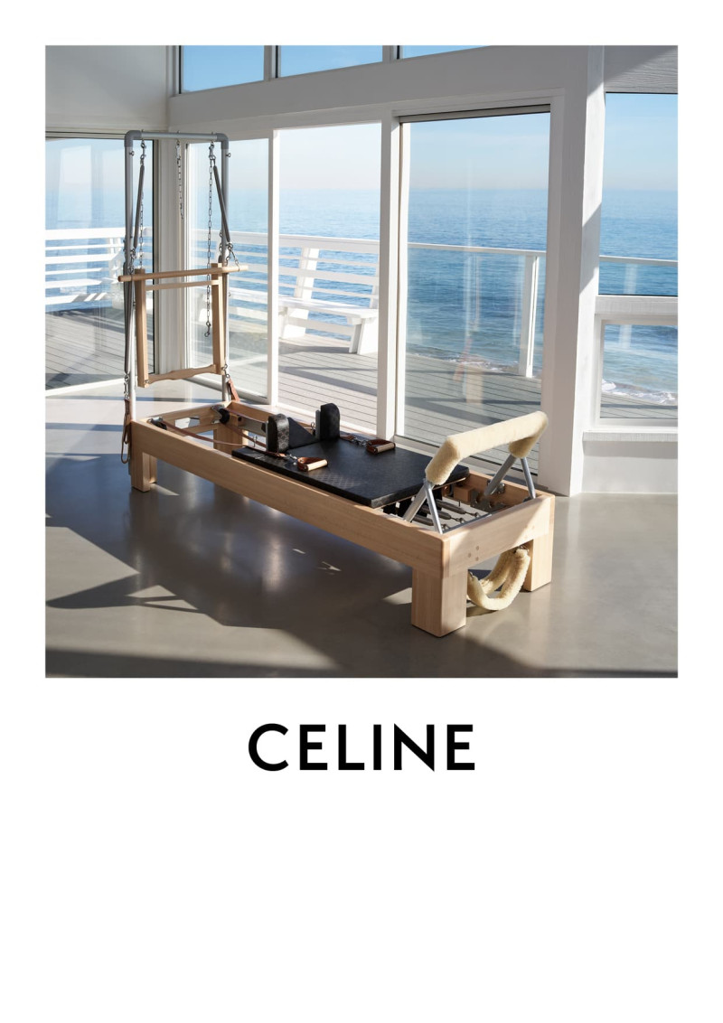 Celine Pilates Collection 2024 Campaign advertisement for Summer 2024