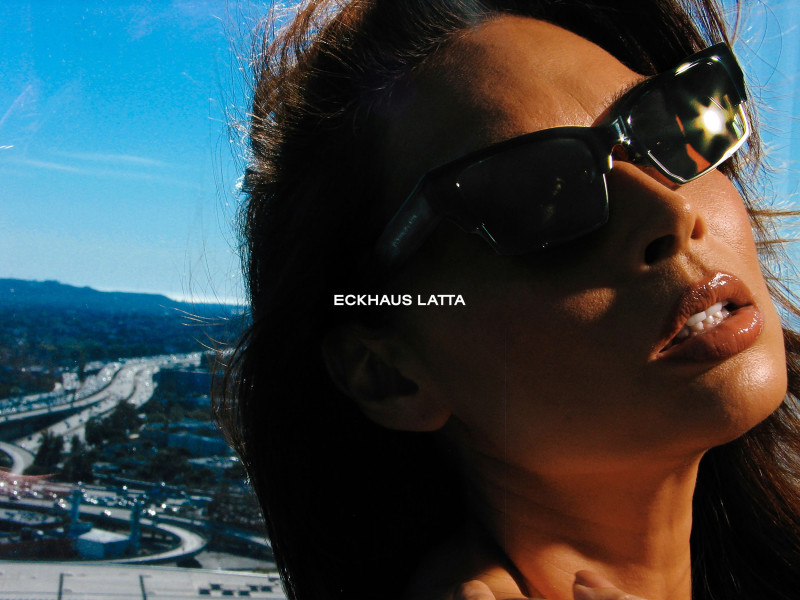 Eckhaus Latta Sunglasses Campaign advertisement for Summer 2024