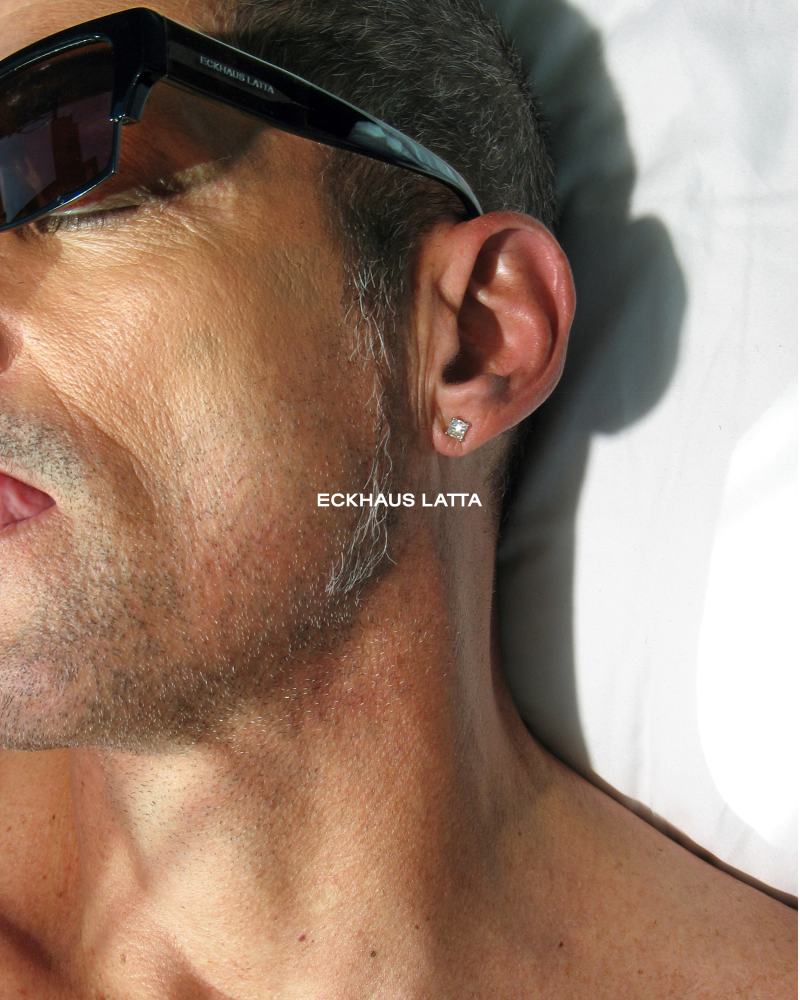 Eckhaus Latta Sunglasses Campaign advertisement for Summer 2024