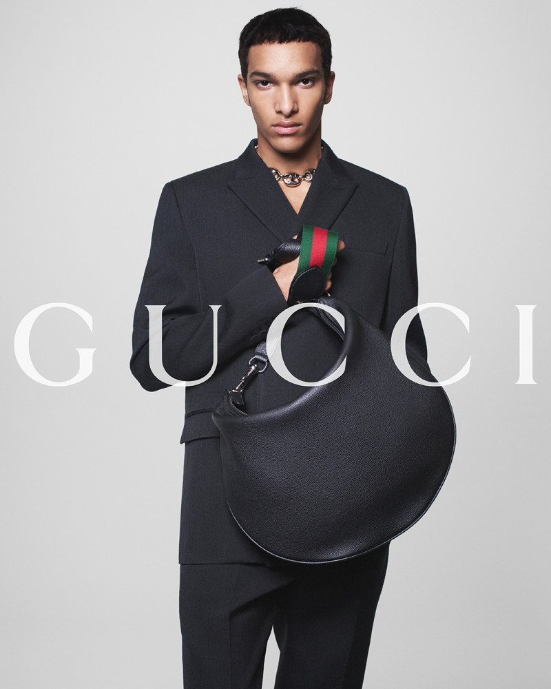 Joel Ortiz featured in  the Gucci advertisement for Autumn/Winter 2024