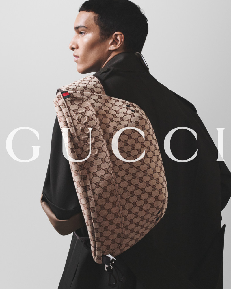 Joel Ortiz featured in  the Gucci advertisement for Autumn/Winter 2024