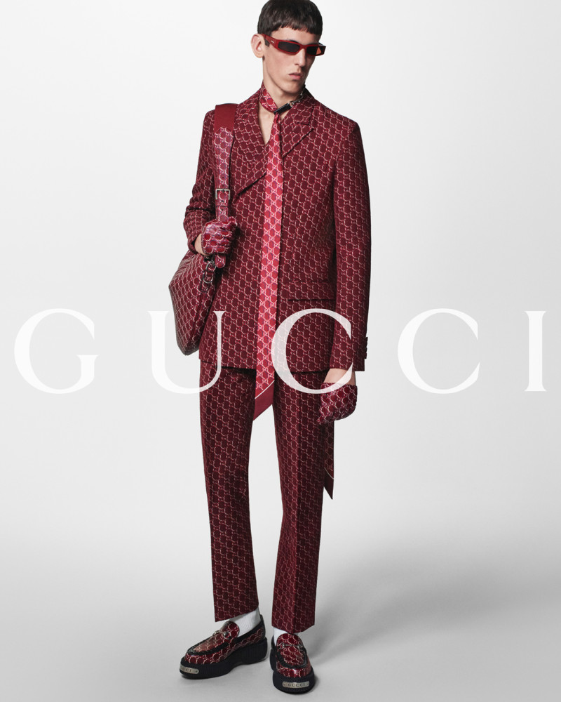 Martin Miller featured in  the Gucci advertisement for Autumn/Winter 2024