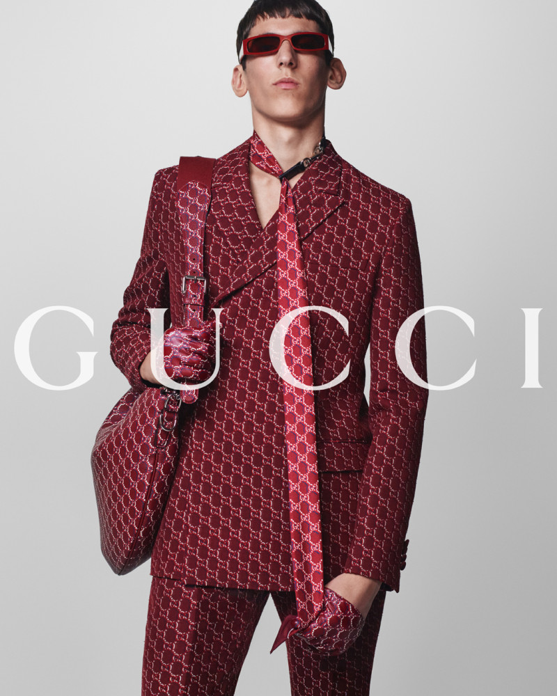 Martin Miller featured in  the Gucci advertisement for Autumn/Winter 2024