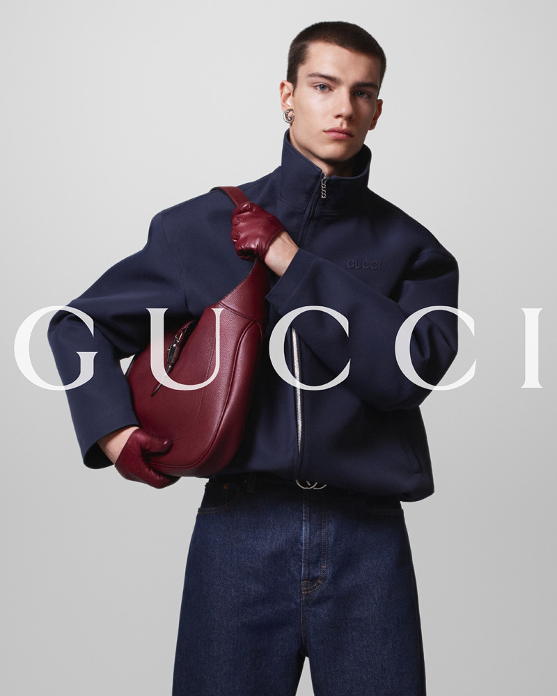 Emilio Cilia featured in  the Gucci advertisement for Autumn/Winter 2024