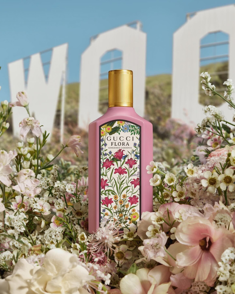 Gucci Fragrance Gucci Flora Gorgeous Orchid Fragrance 2024 Campaign advertisement for Summer 2024