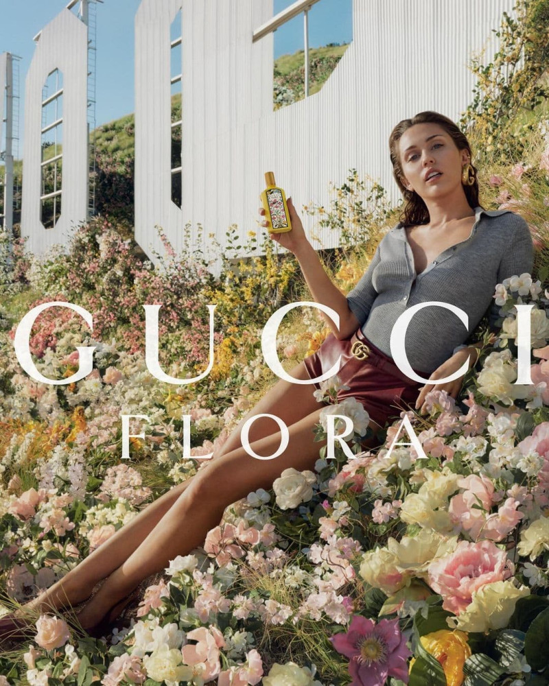 Gucci Fragrance Gucci Flora Gorgeous Orchid Fragrance 2024 Campaign advertisement for Summer 2024