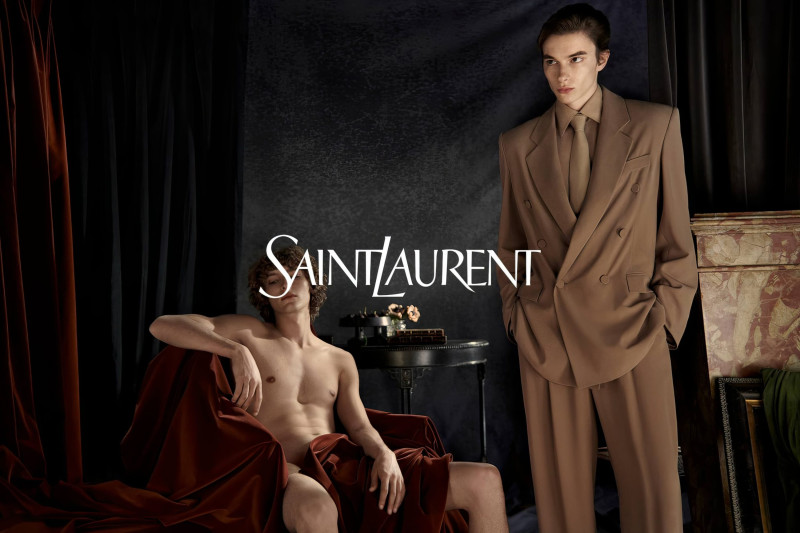 Saint Laurent advertisement for Winter 2024