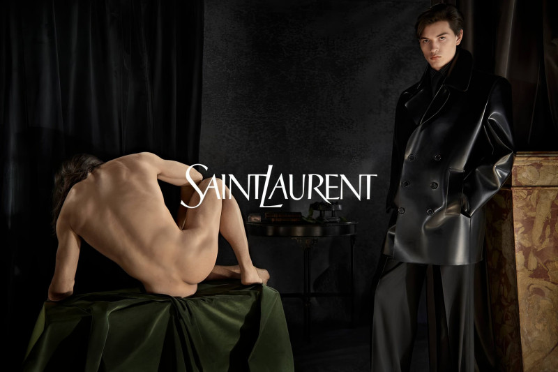 Saint Laurent advertisement for Winter 2024