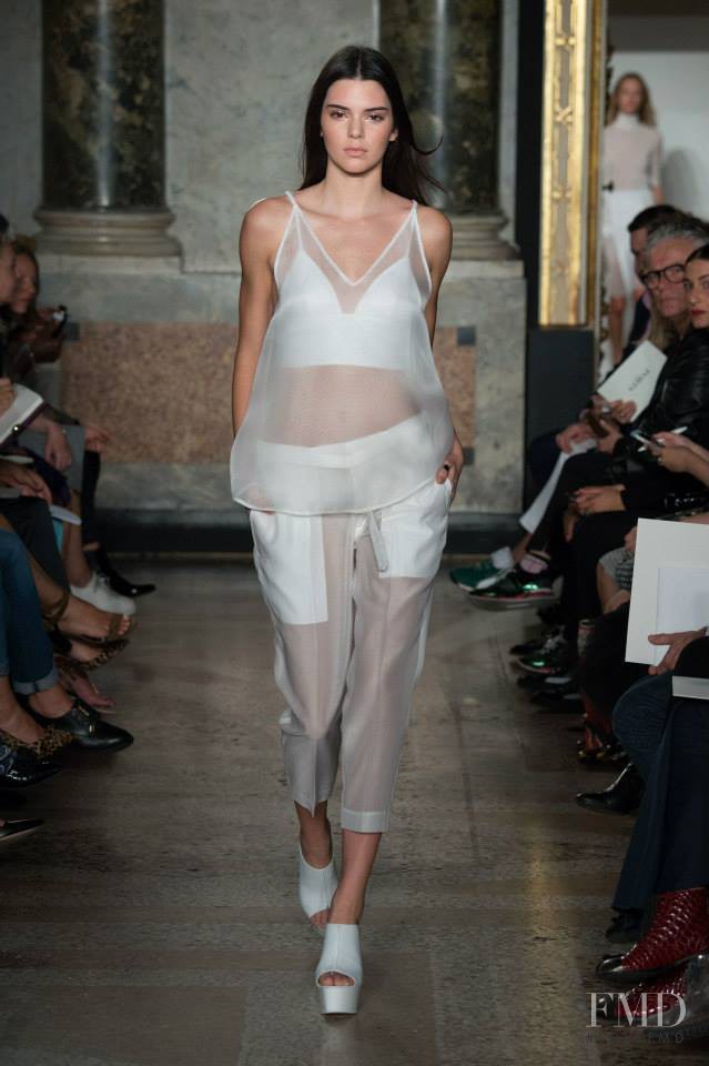 Kendall Jenner featured in  the Ports 1961 fashion show for Spring/Summer 2015
