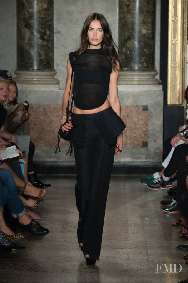 Amanda Brandão Wellsh featured in  the Ports 1961 fashion show for Spring/Summer 2015