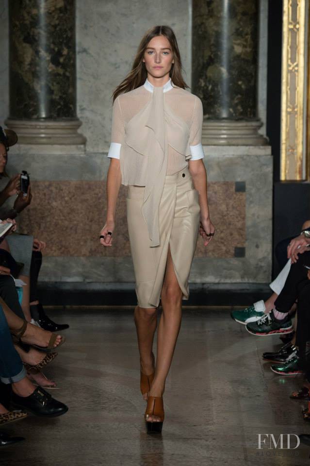 Joséphine Le Tutour featured in  the Ports 1961 fashion show for Spring/Summer 2015