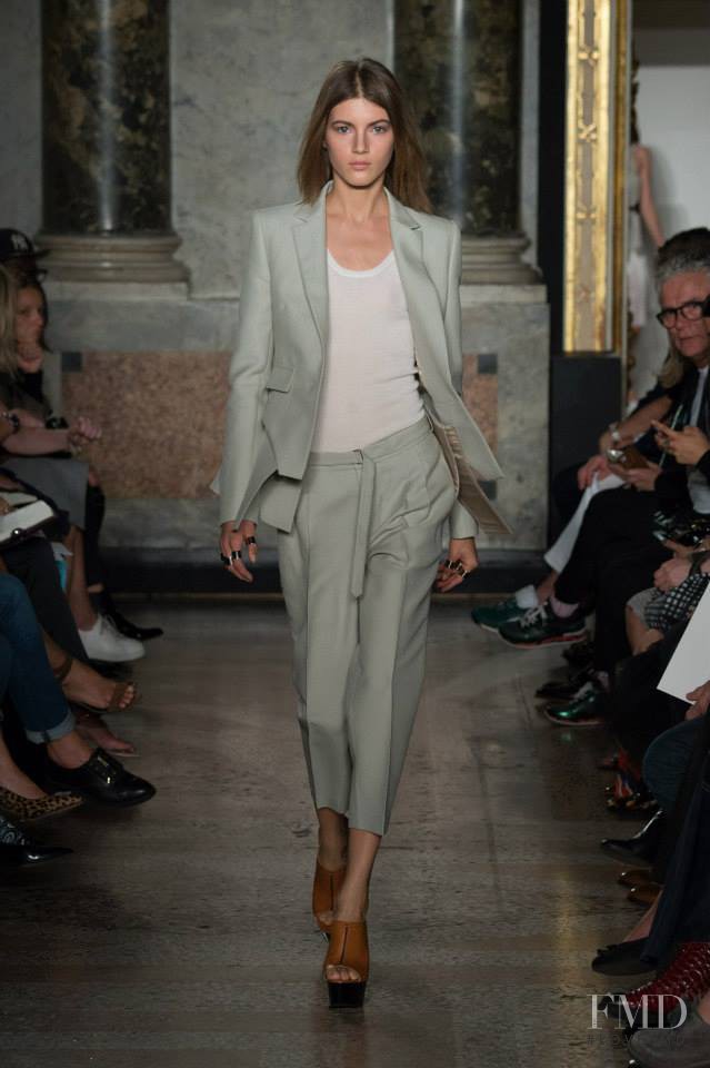Valery Kaufman featured in  the Ports 1961 fashion show for Spring/Summer 2015