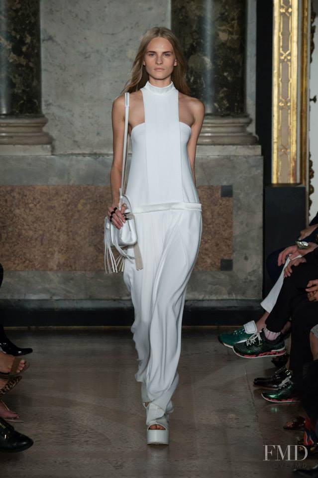 Kristina Petrosiute featured in  the Ports 1961 fashion show for Spring/Summer 2015