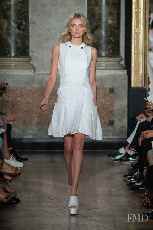 Lily Donaldson featured in  the Ports 1961 fashion show for Spring/Summer 2015