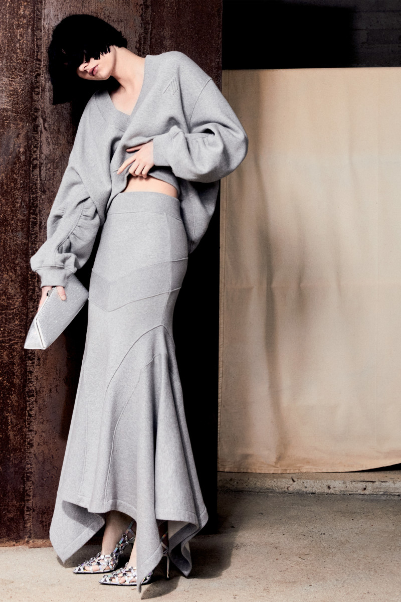 Sofia Steinberg featured in  the The Attico lookbook for Autumn/Winter 2023