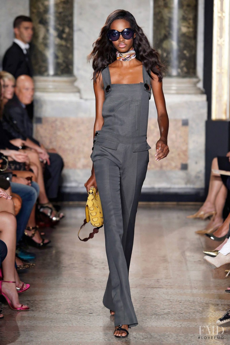 Tami Williams featured in  the Pucci fashion show for Spring/Summer 2015